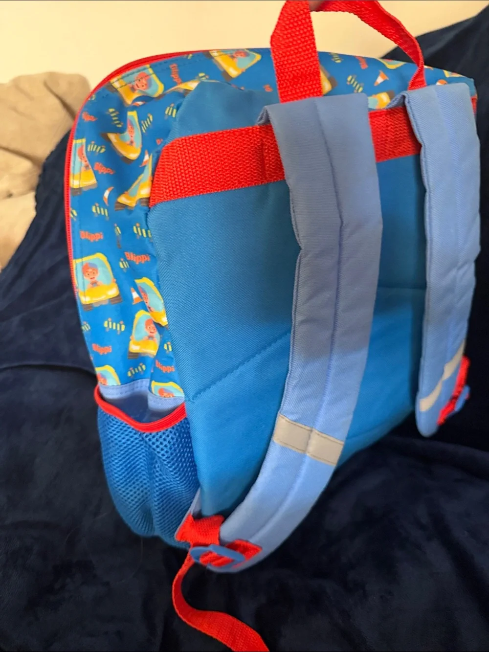 Safety First Kids Backpack - Blue & Orange